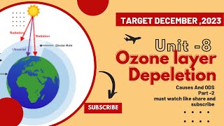 Ozone layer Depletion || Unit -8 || Part -2