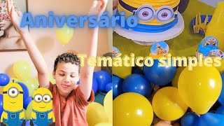 PREPARATIVOS DO ANIVERSÁRIO DO MEU FILHO  SAMUEL !