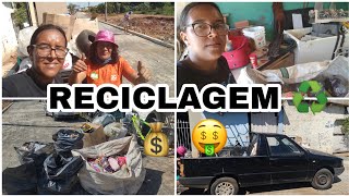 SEPARANDO RECICLAGEM ♻️PARA VENDER/GANHEI MUITO DINHEIRO 💰💲