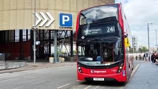 FRV - Stagecoach London YY18 TGX 11051 - 241 Stratford City - Silvertown, Royal Wharf