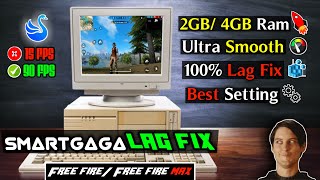 14 Best Settings to Fix Lag For Smartgaga Emulator On Low End PC | Smartgaga Free Fire Without Lag