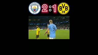 Manchester city vs Borussia dordmunt