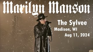 Marilyn Manson - Live at The Slyvee, Madison WI Aug 11 2024