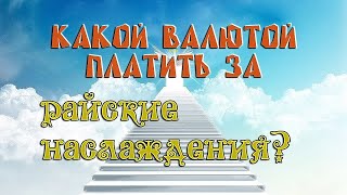 Какой валютой платить за райские наслаждения? Истинное предназначение человека