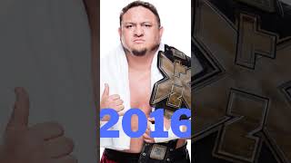 Samoa Joe Evolution#shorts