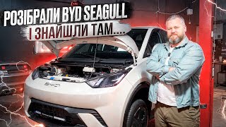 Розібрали BYD Seagull і знайшли там дещо цікаве....