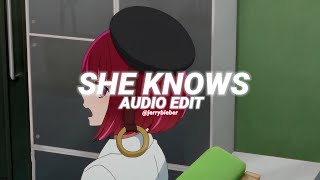 she knows - ne-yo ft. trey songz, the-dream, & t-pain [edit audio]