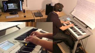 "TWIN PEAKS Theme" - 100th vid - performed by Marco Cerbella - A. Badalamenti (D-Deck, Electone)