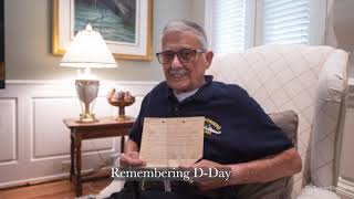 Remembering D-Day: WWII Veteran Joseph B. Battista looks back on his years in the Navy