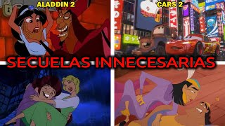 10 Secuelas de Películas de Disney Totalmente Innecesarias