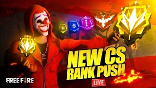 New Season Cs - Rank Push 💥 Live 🔴 | Freefire Max Live 🙂 #freefirelive #fflive