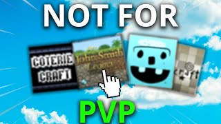 Using the wrong texture packs for pvp