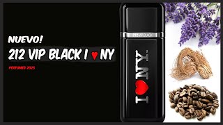 212 VIP Black I ♥ NY es un perfume nuevo y limitado de Carolina Herrera para hombres