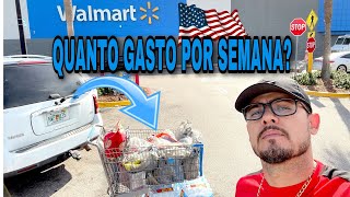 Meus gastos com supermercado na Flórida 🇺🇸