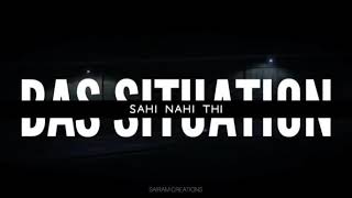 EMIWAY - Khona Hai Status | Sad Rap Ringtone | Rap Song Black Screen Lyrics Status | Bantay