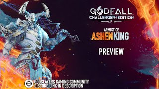 GODFALL /ASHENKING ARMISTICE / BUILD PREVIEW