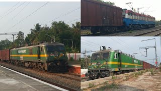 3 in 1 BCN freight compilation | ET WAG9 | AJJ WAG9 | RAIPUR WAG7 | #indianrailways