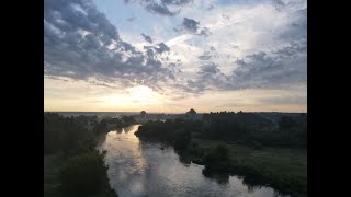 Poranne mgły Pilica hyperlapse