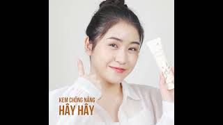 Kem chống nắng Hây Hây ráo mịn, không bết rít