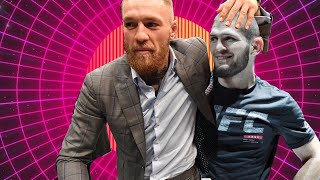 Khabib Nurmagomedov and Conor Mcgregor before their Beef ! 😁 😆