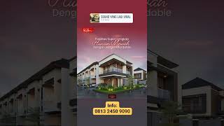 Chaira Town House-Cherryfield 🏡🏘️😍👍👍.Info: 0813 2450 9090#cherryfield #townhousechaira #hunianmewah