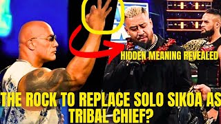 The Rock to Replace Solo Sikoa as Tribal Chief? Shocking Return at WWE Bad Blood 2024!