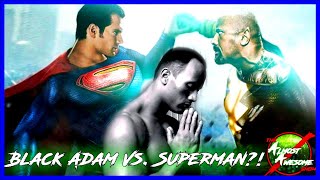 THE ROCK Really Wants BLACK ADAM and SUPERMAN to Fight! - Almost Awesome Bits