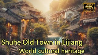 Shuhe Old Town in Lijiang🇨🇳- World cultural heritage/Jiuding Dragon Pool/Tie-dye Art/Qinglong Bridge