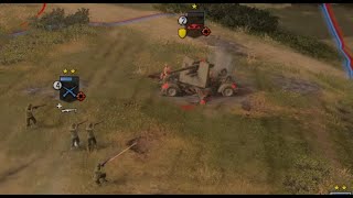 Flank the Flak! - Company of Heroes 3 - 1v1 (US vs DAK)