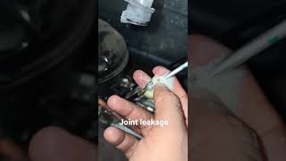 Discharge condenser joint leakageहै#shorts