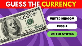 Guess The Currency in 5 Seconds | Guess The Currency of 50 Countries