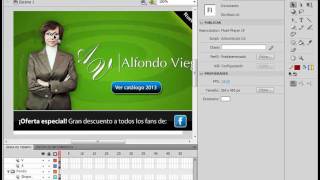 (curso flash cs4) flash-mod2-6Importación de gráficos desde Photoshop