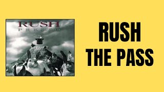 CLASSIC TRACK -  Rush  -  “The Pass” (Reaction)