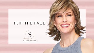 Flip the Page Wig by Stunning Statements | Mid-length Fringe Wig