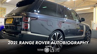 2021 RANGE ROVER AUTOBIOGRAPHY P525       50TH ANNIVERSARY EDITION