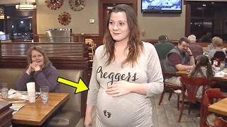 Pregnant Waitress Charges The Cop $9 for Lunch, Moments Later Runs to Manager