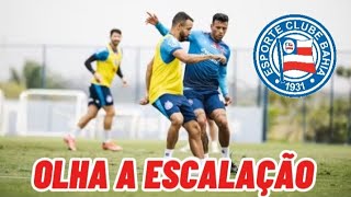 VEJA PROVÁVEL ESCALAÇÃO DO BAHIA PARA ENFRENTAR O BOTAFOGO