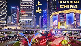 China's Wealth Center! Like a Sci-fi Alien Base~Shanghai Cyberpunk Future City Walk Travel 中国上海金融中心