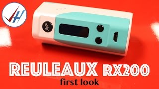 [FIRST LOOK] Reuleaux RX200 by Wismec