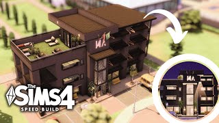 STUDENT APARTMENT COMPLEX | NO CC | The Sims 4 Speed Build