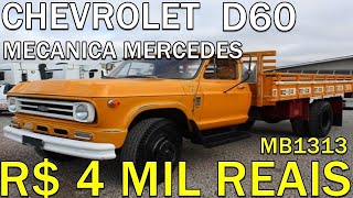 CHEVROLET D60 A VENDA A PARTIR DE 4 MIL REAIS