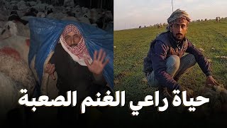 رغم الظروف الصعبة، فخور كونه راعي غنم