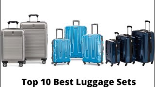 Top 10 best luggage sets 2022 uk