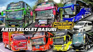 Bus Telolet Basuri Nabilla Andromeda Zimat APR Flamboyan De Sultan Riky Rendy Safana Truck Cortas