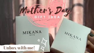 Mother's day Gift Idea with MIKANA | ASMR Unbox with me | MIKANA UNBOXING