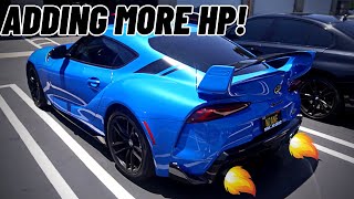 THE SUPRA IS FINALLY GETTING TUNED!?