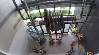 Austin Energy HQ - Little Turbine Installation Time Lapse