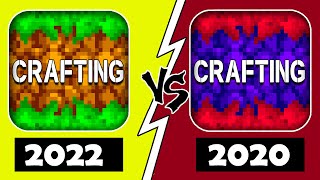 OLD Crafting and Building 2020 vs NEW UPDATED Crafting and Building 2022