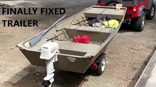 Boat Trailer: Replacing or repairing bunks and guides