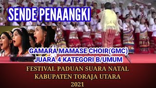 Sende Penaangki-Gamara Mamasa Choir(GMC)||Festival Paduan Suara Natal Kabupaten Toraja Utara